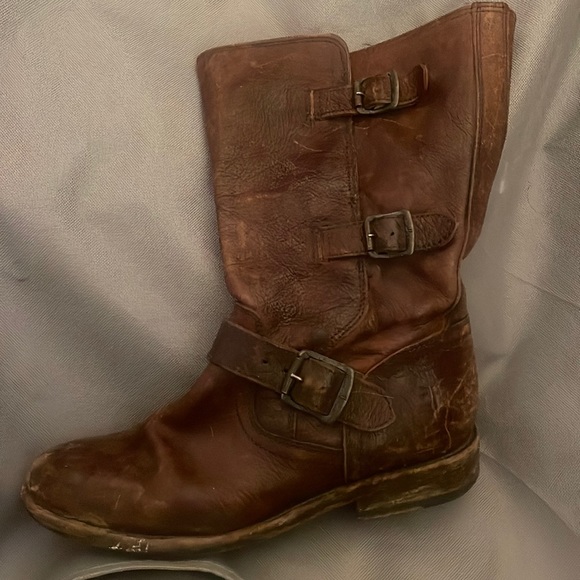 Frye Mid-Calf Buckle Boots - Picture 3 of 4